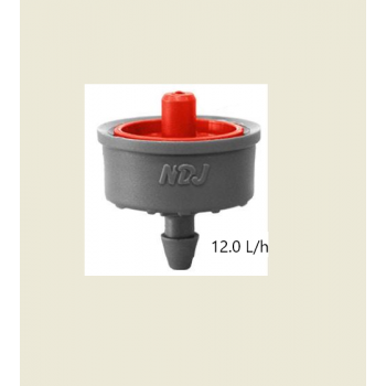 NaanDanJain Heavy Duty Pressure Compensating Barb Button Drippers x100